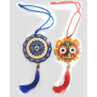Брелок Шри Радха И Джаганнатх; Sri Radha & Jagannath Car Hanging